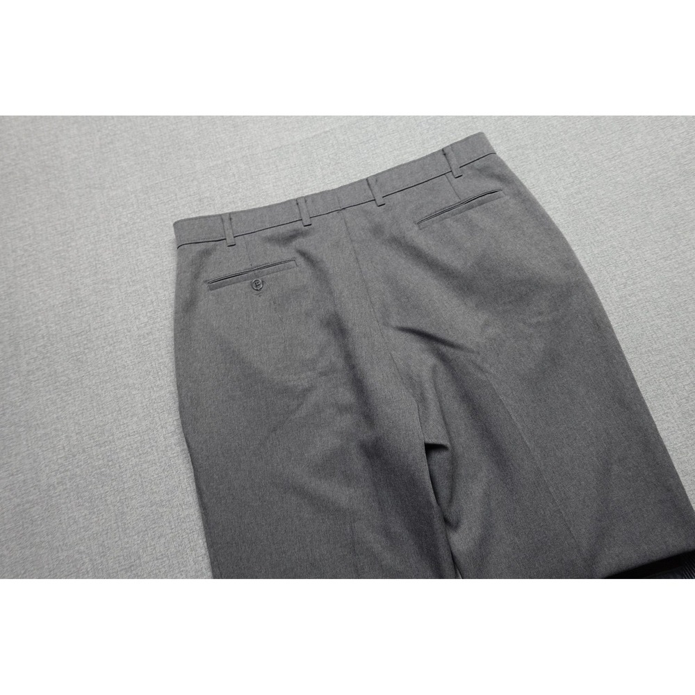 Vintage Levi Strauss Action Slacks Dress Pants Mens 38x30 Gray Classic Fit USA